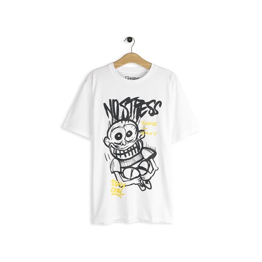 GATE Bawełniana koszulka z nadrukiem S ze sklepu gateshop w kategorii T-shirty męskie - zdjęcie 187599995