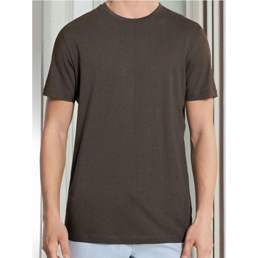 Sinsay - Bawełniana koszulka z krótkim rękawem - zielony ze sklepu Sinsay w kategorii T-shirty męskie - zdjęcie 187600905