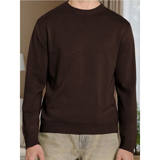 Sinsay - Sweter z długim rękawem - beżowy ze sklepu Sinsay w kategorii Swetry męskie - zdjęcie 187600947