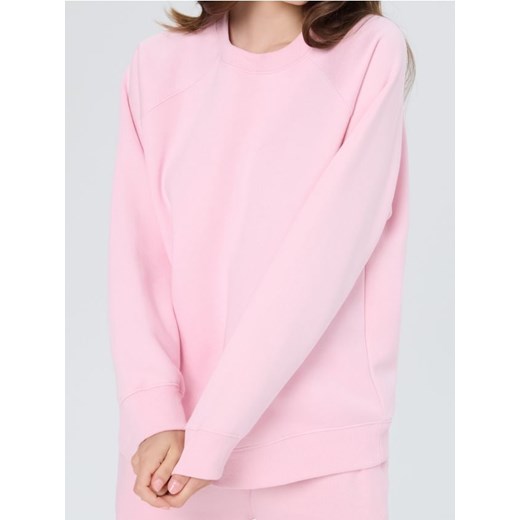 Sinsay - Bluza crewneck - różowy ze sklepu Sinsay w kategorii Bluzy damskie - zdjęcie 187600955