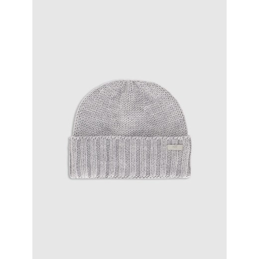 Męska czapka zimowa 4F 4FRAW25ACAPM0830 - szara ze sklepu Sportstylestory.com w kategorii Czapki zimowe męskie - zdjęcie 187601106