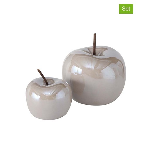 Boltze Dekoracje (2 szt.) &quot;Perly&quot; w kolorze szarym ze sklepu Limango Polska w kategorii Dekoracje - zdjęcie 187601305