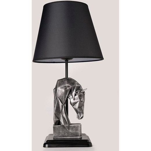 Opviq Lampa stołowa w kolorze srebrno-czarnym - wys. 50 x Ø 24 cm ze sklepu Limango Polska w kategorii Oświetlenie - zdjęcie 187601319