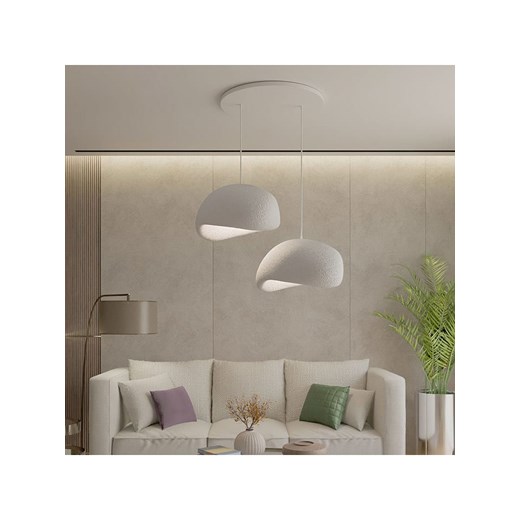 Opviq Lampa wisząca w kolorze białym - 60 x 120 cm ze sklepu Limango Polska w kategorii Oświetlenie - zdjęcie 187601525