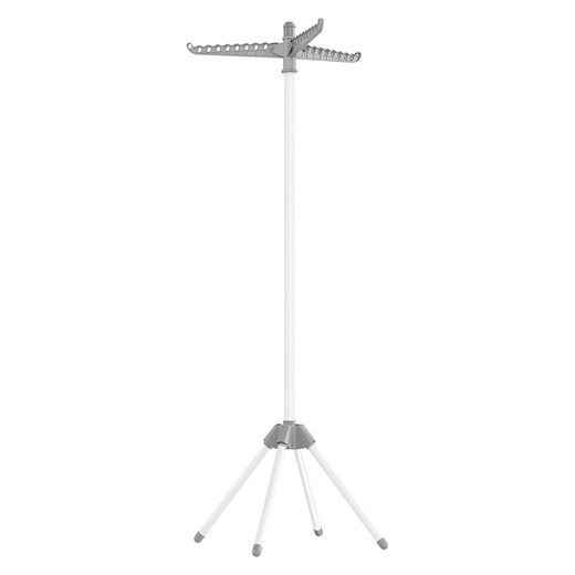 Songmics Suszarka w kolorze biało-szarym na pranie - wys. 150 cm ze sklepu Limango Polska w kategorii Akcesoria łazienkowe - zdjęcie 187601576