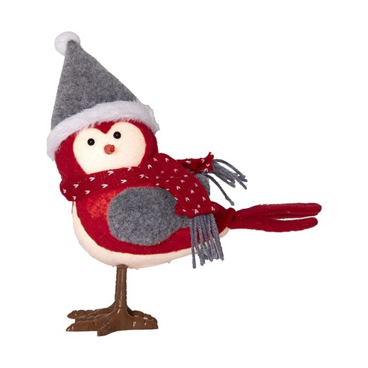 STAR Trading Figurka dekoracyjna LED &quot;Joylight&quot; w kolorze szaro-czerwonym - 20 x 23 cm ze sklepu Limango Polska w kategorii Oświetlenie - zdjęcie 187601597