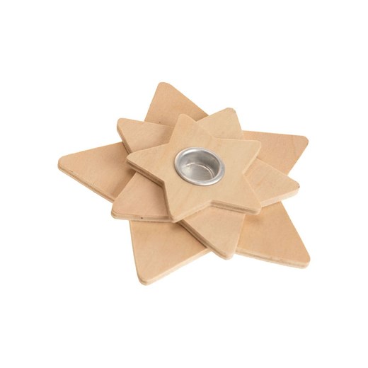 SUNNYSUE Świecznik w kolorze beżowym ze sklepu Limango Polska w kategorii Zabawki - zdjęcie 187601599