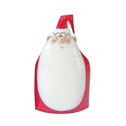 AM Design Figurka dekoracyjna w kolorze czerwono-białym - wys. 50 x Ø 29 cm ze sklepu Limango Polska w kategorii Dekoracje - zdjęcie 187601656