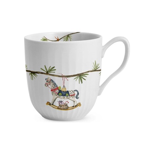 Rosendahl Kubek &quot;Hammershøi Christmas&quot; w kolorze białym - 330 ml ze sklepu Limango Polska w kategorii Dzbanki i zaparzacze - zdjęcie 187601686