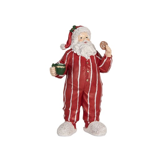 Clayre &amp; Eef Figurka dekoracyjna w kolorze czerwonym - wys. 31 cm ze sklepu Limango Polska w kategorii Dekoracje - zdjęcie 187601728