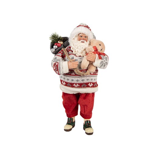 Clayre &amp; Eef Figurka dekoracyjna ze wzorem - 13 x 28 cm ze sklepu Limango Polska w kategorii Dekoracje - zdjęcie 187601747