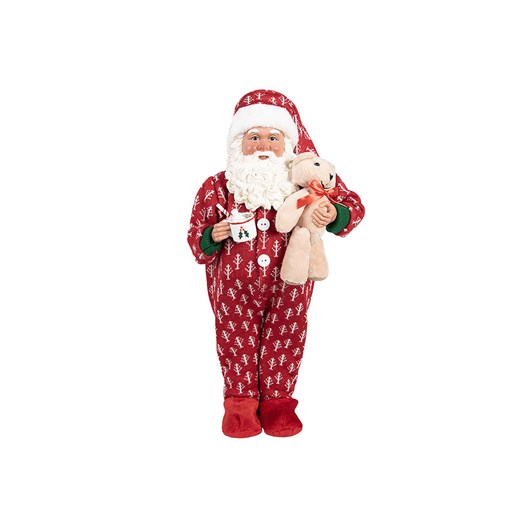 Clayre &amp; Eef Figurka dekoracyjna w kolorze czerwonym - wys. 45 cm ze sklepu Limango Polska w kategorii Dekoracje - zdjęcie 187601755