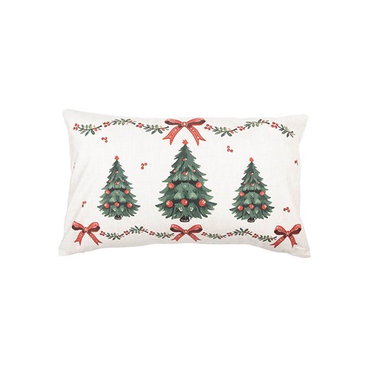 Clayre &amp; Eef Poszewka ze wzorem na poduszkę - 30 x 50 cm ze sklepu Limango Polska w kategorii Poduszki dekoracyjne - zdjęcie 187601779