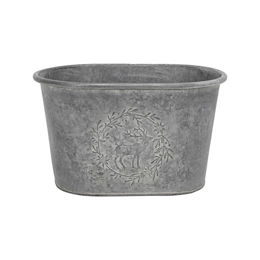 POSIWIO Miska dekoracyjna &quot;Deer&quot; w kolorze szarym - 33,5 x 19,5 x 22 cm ze sklepu Limango Polska w kategorii Misy i tace dekoracyjne - zdjęcie 187601808