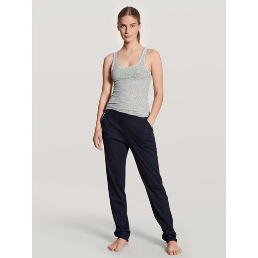 Calida Spodnie dresowe w kolorze granatowym ze sklepu Limango Polska w kategorii Spodnie damskie - zdjęcie 187601847