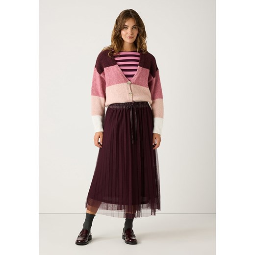 More &amp; More Kardigan w kolorze różowo-bordowym ze sklepu Limango Polska w kategorii Swetry damskie - zdjęcie 187602119