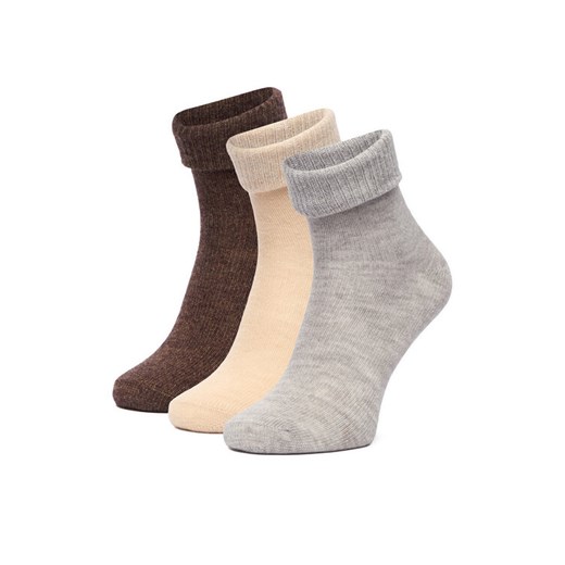 Skarpety długie Nine West CEO_KR_NW_101_W_AW25_(3-PACK) Kolorowy ze sklepu eobuwie.pl w kategorii Skarpetki damskie - zdjęcie 187602585