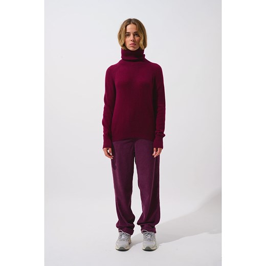 AUTHENTIC CASHMERE Kaszmirowy golf &quot;Dolce&quot; w kolorze bordowym ze sklepu Limango Polska w kategorii Swetry damskie - zdjęcie 187603396