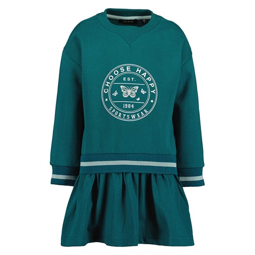 Blue Seven Sukienka dresowa w kolorze zielonym ze sklepu Limango Polska w kategorii Sukienki dziewczęce - zdjęcie 187603608