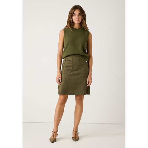 More &amp; More Spódnica w kolorze khaki ze sklepu Limango Polska w kategorii Spódnice - zdjęcie 187603655