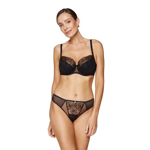 Fleur biustonosz półusztywniany z haftem ze sklepu GORTEKS w kategorii Biustonosze - zdjęcie 187603879