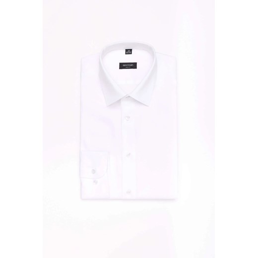 KOSZULA VERSONE 3155T DŁUGI RĘKAW SLIM FIT BIAŁY ze sklepu Recman w kategorii Koszule męskie - zdjęcie 187603995