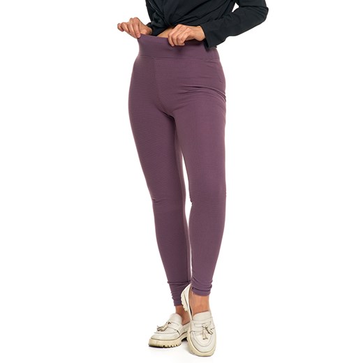 Legginsy lekko ocieplane Moraj RDL1800-014 purple ze sklepu kontri.pl w kategorii Spodnie damskie - zdjęcie 187604129