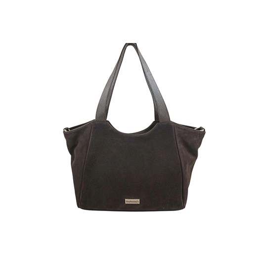 Torebka damska zamszowa typu worek - Brązowa ciemna ze sklepu butyolivier w kategorii Torebki worki - zdjęcie 187604939