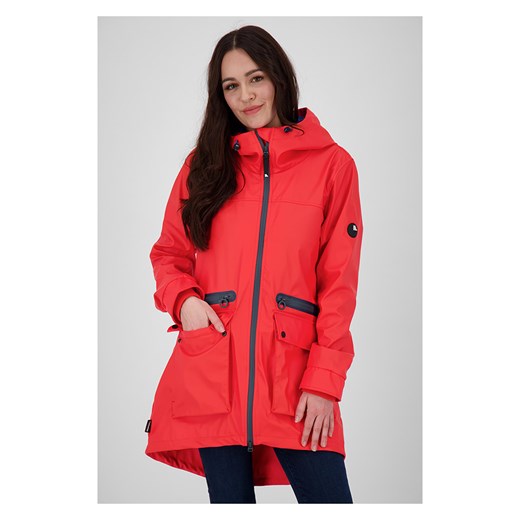 alife and kickin Kurtka przeciwdeszczowa &quot;Audrey&quot; w kolorze czerwonym ze sklepu Limango Polska w kategorii Kurtki damskie - zdjęcie 187605386