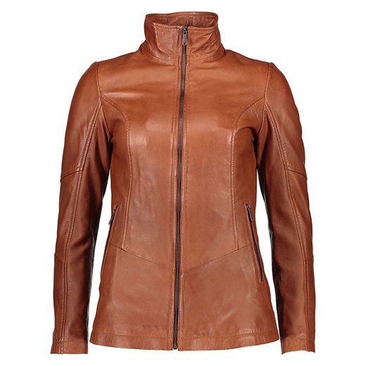 Bugatti Skórzana kurtka w kolorze jasnobrązowym Bugatti 36 okazyjna cena Limango Polska