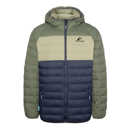 Westfjord Kurtka puchowa &quot;Snaefell&quot; w kolorze zielono-granatowym ze sklepu Limango Polska w kategorii Kurtki męskie - zdjęcie 187605429