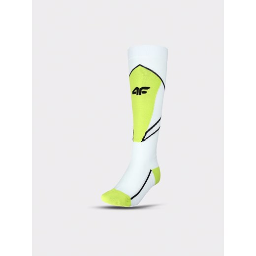 4F Skarpety narciarskie w kolorze biało-zielonym ze sklepu Limango Polska w kategorii Skarpetki męskie - zdjęcie 187605508