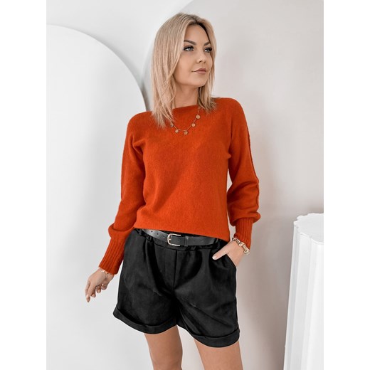 sweter valmont pomarańczowy one size ze sklepu UBRA w kategorii Swetry damskie - zdjęcie 187605596