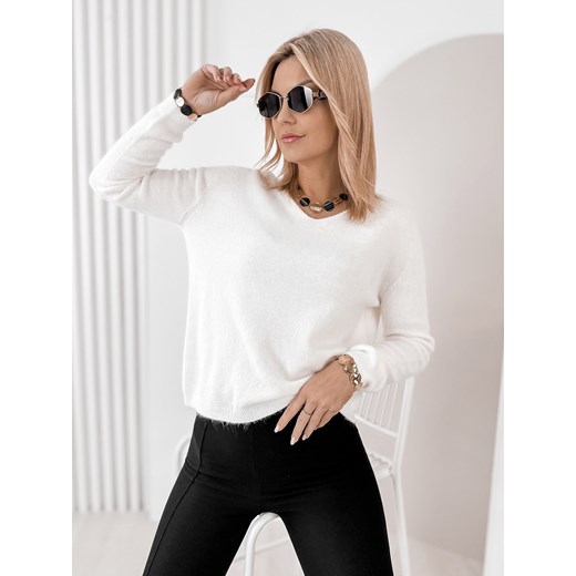 sweter montclair ecru one size ze sklepu UBRA w kategorii Swetry damskie - zdjęcie 187605608