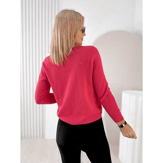 sweter montclair malinowy one size ONE SIZE UBRA