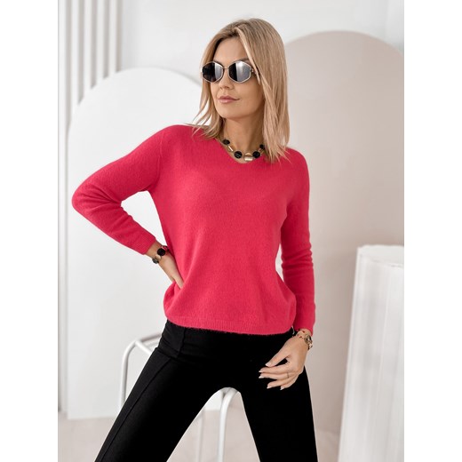 sweter montclair malinowy one size ONE SIZE UBRA