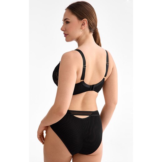 Biustonosz miękki soft czarny Fiora B161, Kolor czarny, Rozmiar 65E, Ewa Bien ze sklepu Intymna w kategorii Biustonosze - zdjęcie 187605798