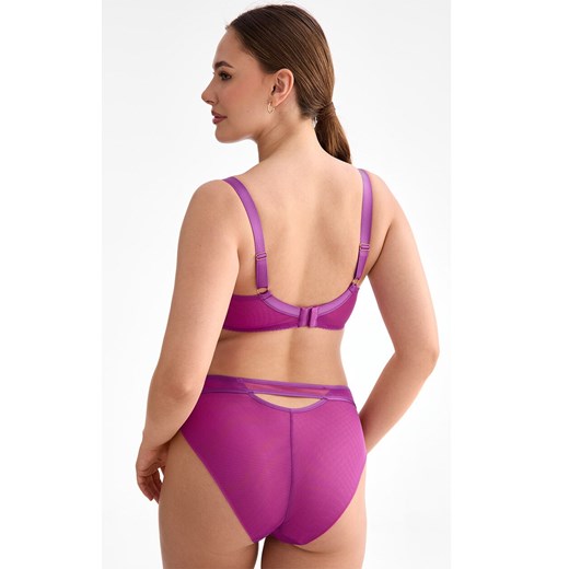 Biustonosz półusztywniany semi-soft fuksja Fiora B150, Kolor fuksja, Rozmiar 65F, Ewa Bien ze sklepu Intymna w kategorii Biustonosze - zdjęcie 187605816