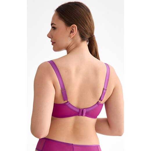 Biustonosz miękki soft fuksja Fiora B171, Kolor fuksja, Rozmiar 80E, Ewa Bien ze sklepu Intymna w kategorii Biustonosze - zdjęcie 187605826