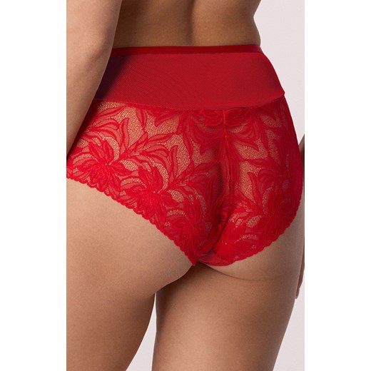 Mefemi figi z wysokim stanem czerwone Laura, Kolor czerwony, Rozmiar S, Mefemi ze sklepu Intymna w kategorii Majtki damskie - zdjęcie 187605905