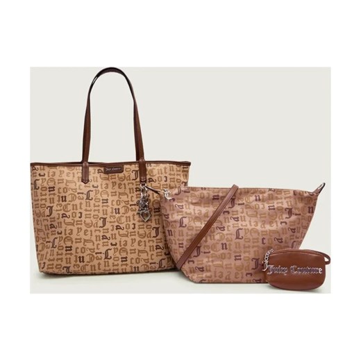 Juicy Couture Dwustronna shopperka 2w1 + saszetka Joan ze sklepu Gomez Fashion Store w kategorii Torby Shopper bag - zdjęcie 187606008