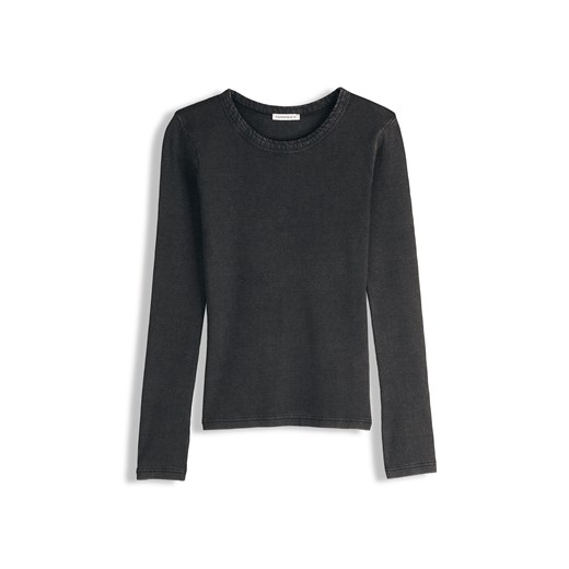 GATE Top z żebrowanej dzianiny 34 ze sklepu gateshop w kategorii Bluzki damskie - zdjęcie 187607225