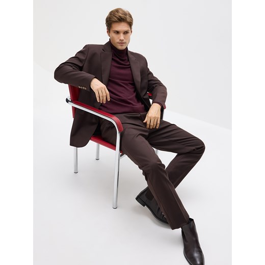 Reserved - Golf z wiskozą - bordowy ze sklepu Reserved w kategorii Swetry męskie - zdjęcie 187607528