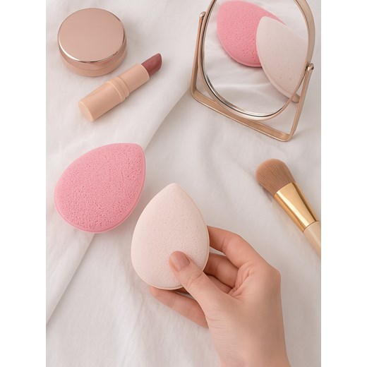 Sinsay - Gąbki do makijażu 2 pack - różowy Sinsay One Size Sinsay