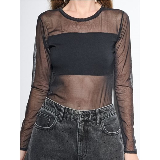 Sinsay - Body - czarny ze sklepu Sinsay w kategorii Bluzki damskie - zdjęcie 187609938
