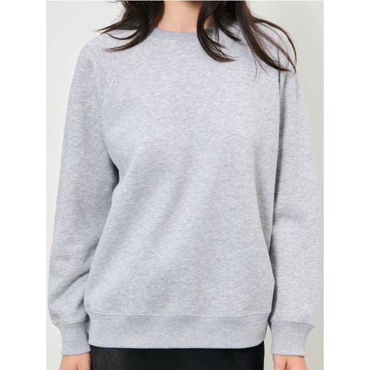 Sinsay - Bluza crewneck - szary ze sklepu Sinsay w kategorii Bluzy damskie - zdjęcie 187610146