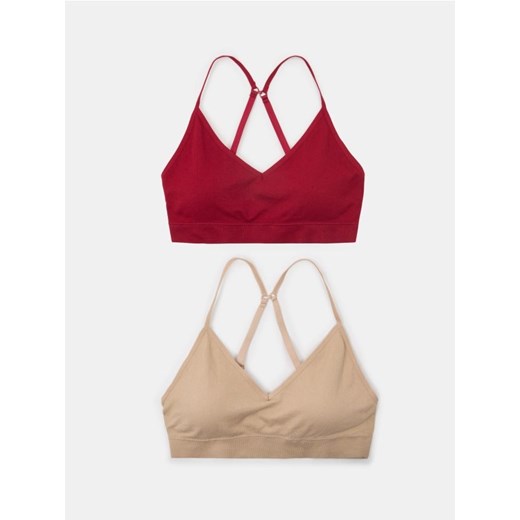 Sinsay - Top 2 pack - wielobarwny ze sklepu Sinsay w kategorii Biustonosze - zdjęcie 187610215