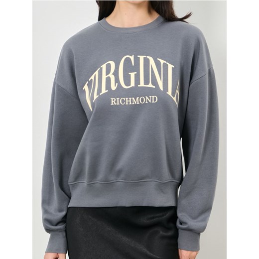 Sinsay - Bluza crewneck - szary ze sklepu Sinsay w kategorii Bluzy damskie - zdjęcie 187610219