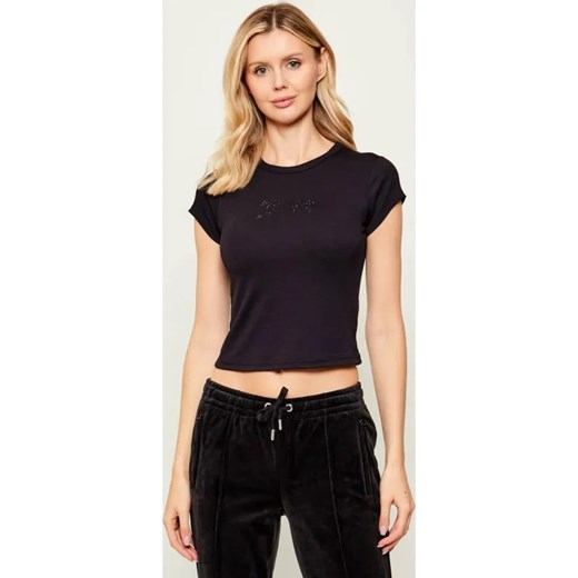 Juicy Couture T-shirt BABY | Cropped Fit ze sklepu Gomez Fashion Store w kategorii Bluzki damskie - zdjęcie 187611449