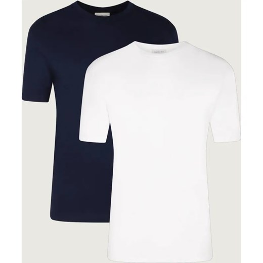 Calvin Klein Jeans T-shirt 2-pack | Regular Fit ze sklepu Gomez Fashion Store w kategorii T-shirty męskie - zdjęcie 187611465